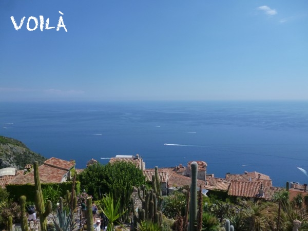 Eze Village- Beautiful view of the village and the sea. 